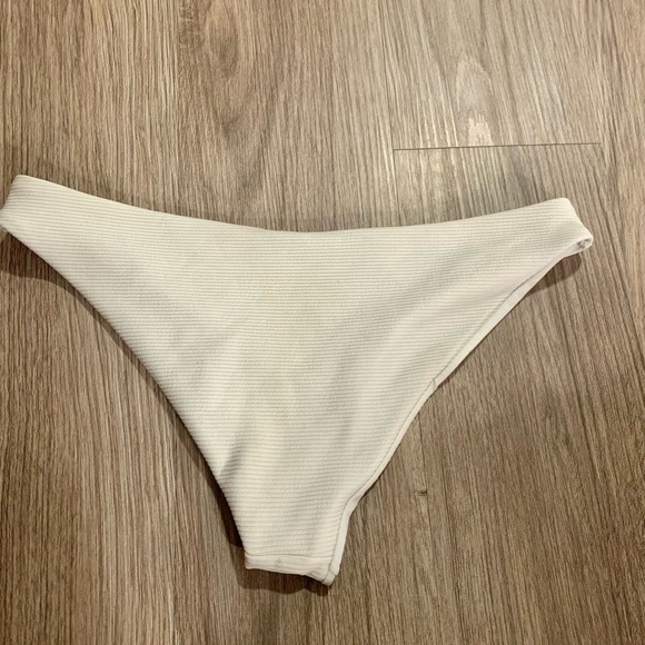 Plain White Bikini Bottom - Picture 3 of 3